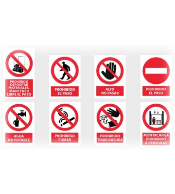 SEÑALES DE PROHIBICIÓN