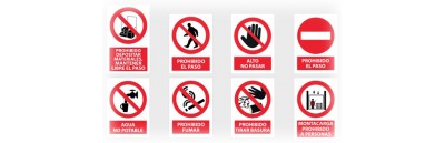 SEÑALES DE PROHIBICIÓN