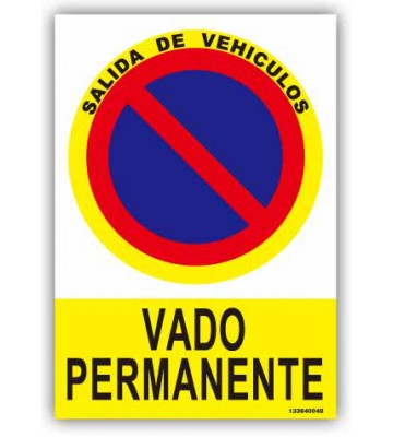 SEÑALES VADO
