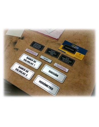 PLACAS PARA BOTONERAS